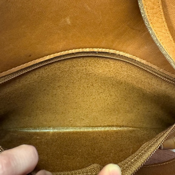 Vintage 90s Coach leather backpack - Picture 7 of 12